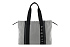 Сумка-шоппер женская BUGATTI Ambra, серо-черный цвет, хлопок/полиэстер, 45х10х34 см - Фото 2