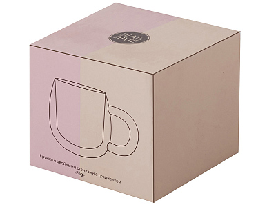 Кружка с двойными стенками и градиентом Fog