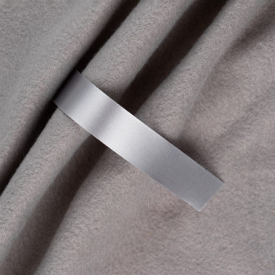 Лента сатиновая Satin 20 XXL, серая, 210 см (Серый)