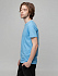 Футболка унисекс T-bolka 140, голубая - Фото 7