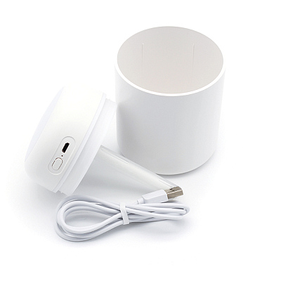 Светодиодный USB увлажнитель Aroma, белый
