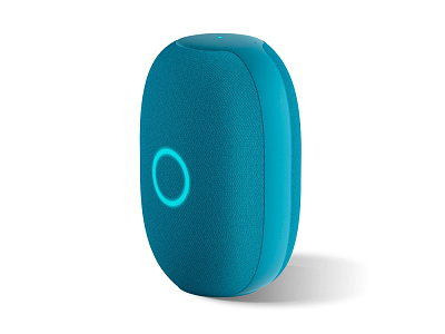 Умная колонка VK Капсула с голосовым помощником Марусей, 30 Вт (Синий)