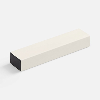 Ручка шариковая Inkish Chrome в футляре, белая