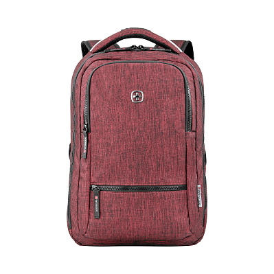 Рюкзак WENGER 14'' , полиэстер, 26 x 19 x 41 см, 14 л (Бордовый)