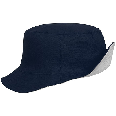 Панама Summer двусторонняя, черная с серым (Серый) Панама Summer двусторонняя, черная с серым (Серый)