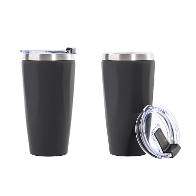 Термостакан "Calypso" 500 мл, покрытие soft touch, черный