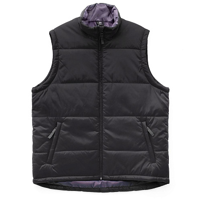 Жилет Warm, ярко-синий (Чёрный)