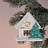 Ёлочная игрушка Домик (белый) - Фото 4