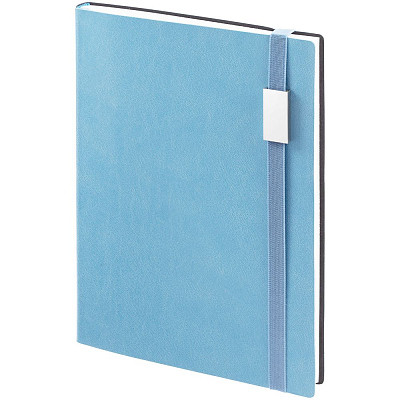 Ежедневник Vivian Metal, недатированный  (Голубой)