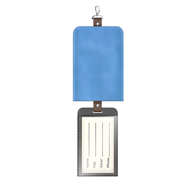 Бирка на чемодан Reggae. Под заказ (Многоцветный)