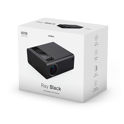 Портативный проектор Rombica Ray Black
