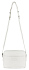 Сумка кросс-боди женская BUGATTI Elsa, белая, воловья кожа/полиэстер, 19х5,5х14 см - Фото 3