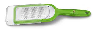 Тёрка мелкая VICTORINOX, 26 см, АБС-пластик / сталь, зелёная, в картонной коробке