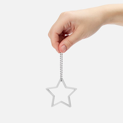 Набор Astrela, белый с серебристым