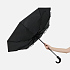 Зонт складной Hooklook, черный - Фото 7