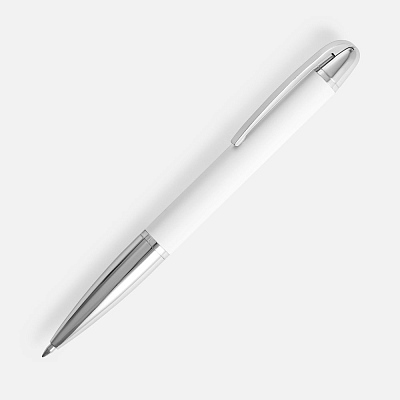 Ручка шариковая Arc Soft Touch, белая (Белый)