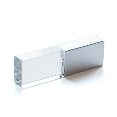 Стекло 01 Кристалл, серебро глянец, 4Гб