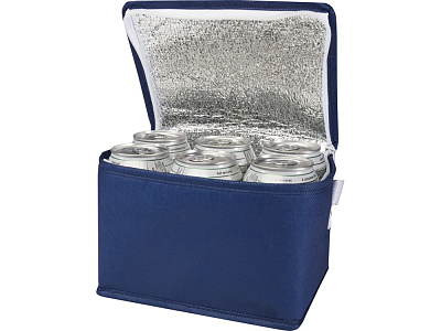 Сумка-холодильник Spectrum из переработанного нетканого материала (Ярко-синий)