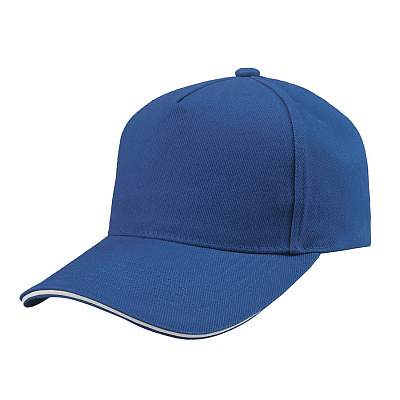 Бейсболка Cover Sandwich 370 (Ярко-синий, белый)