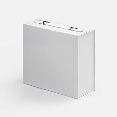 Коробка складная Holdfold, S, белая (Белый)