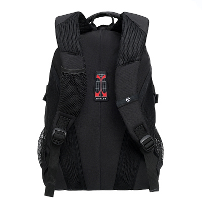 Рюкзак TORBER ROCKIT, чёрный, полиэстер, 33х15х45 см, 22 л