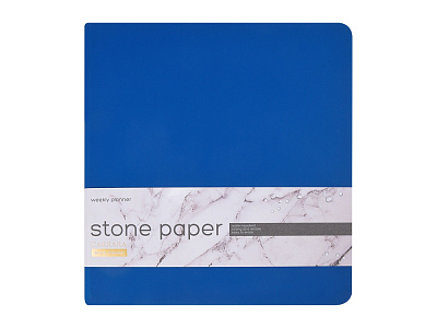 Еженедельник с каменной бумагой А5+ Carrara