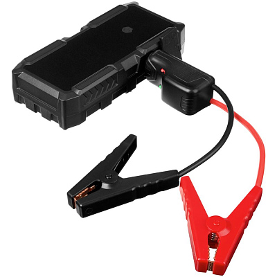 Аккумулятор с запуском двигателя Busta 16000 мАч, черный (Чёрный)