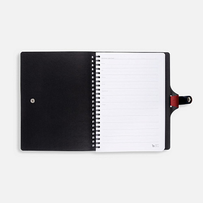 Ежедневник Strep Front на заказ, недатированный, красный