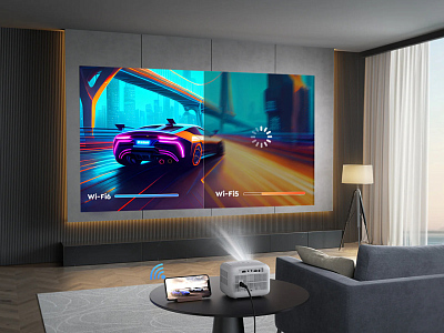 Портативный проектор Yaber Projector L1