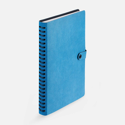 Ежедневник Strep Front на заказ, недатированный, голубой