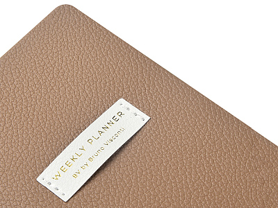 Еженедельник недатированный А6 Total beige