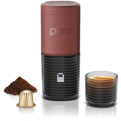 Электрическая мини-кофемашина WACACO Pixapresso (Бордовый) Электрическая мини-кофемашина WACACO Pixapresso (Бордовый)