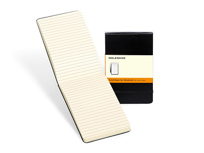 Записная книжка А6 (Pocket) Reporter (в линейку) (Черный)