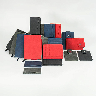 Чехол для карт Luma, с 2 отделениями, черный