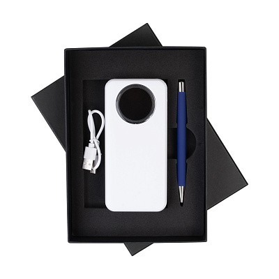 Набор "Гарант"  (Белый с темно-синим)