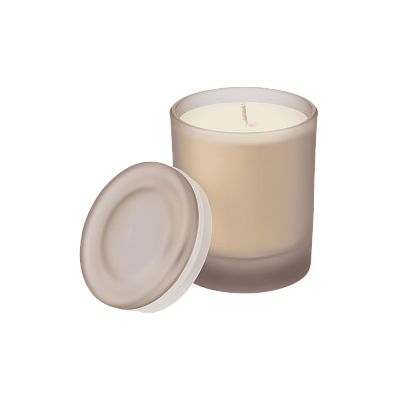 Ароматическая свеча Mizu, бежевая (Бежевый)