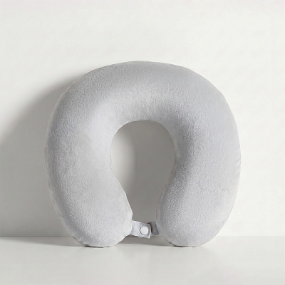 Подушка для путешествий с эффектом памяти Basic (Серый)