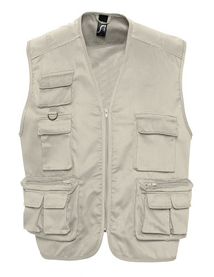 Жилет фотографа Wild 200 бежевый (Бежевый) Жилет фотографа Wild 200 бежевый (Бежевый)