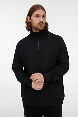 Толстовка унисекс S3, черная (Чёрный)