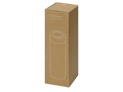 Термос Confident с покрытием soft-touch