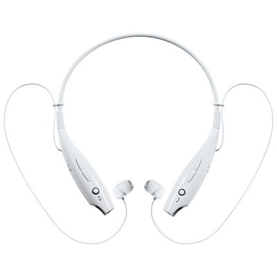 Bluetooth наушники stereoBand, ver.2, белые (Белый)