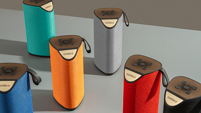 Портативная колонка Rombica Mysound Tetria TWS, оранжевый