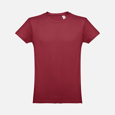 Футболка мужская Luanda, бордовая (Бордовый)