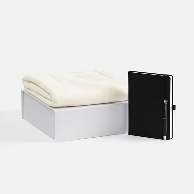 Набор Favor Warm, черный с белым (Чёрный)