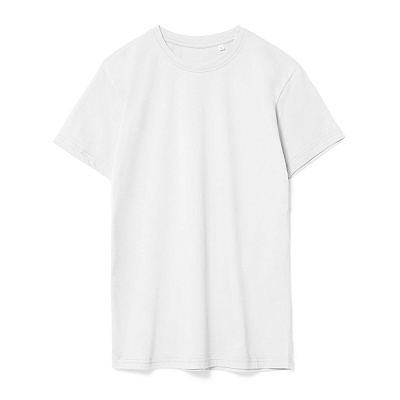 Футболка унисекс T-Bolka 160, белая (белоснежная) (Белый)