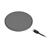 Беспроводное зарядное устройство с подсветкой 15W Аурис (Auris), серое - Фото 6