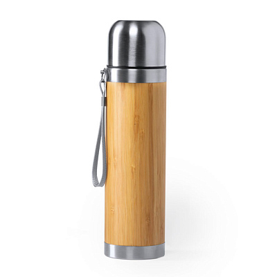 Вакуумный стальной термос TIAKY, 420 мл (Бежевый)