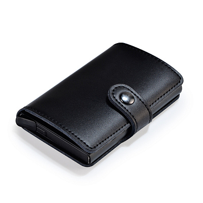 Держатель банковских карт Bakara, черный (Чёрный)