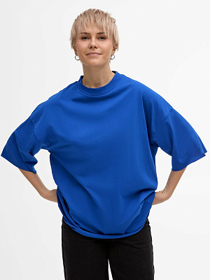 Футболка унисекс оверсайз T1, синяя
