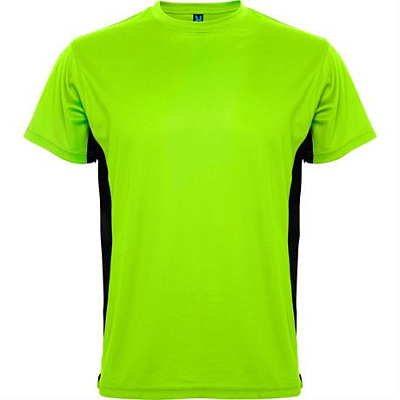 Спортивная футболка TOKYO мужская, ЛАЙМОВЫЙ/ЧЕРНЫЙ XL (Лаймовый/черный)